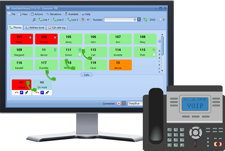 AsterSwitchboard free screenshot AsterSwitchboard free screenshot